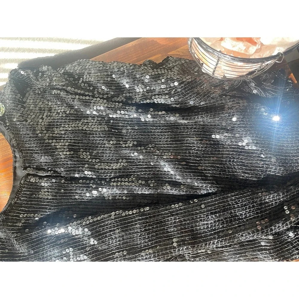 Swee Lo Vintage 80's Silk Blouse. Size Medium. - Picture 5 of 5